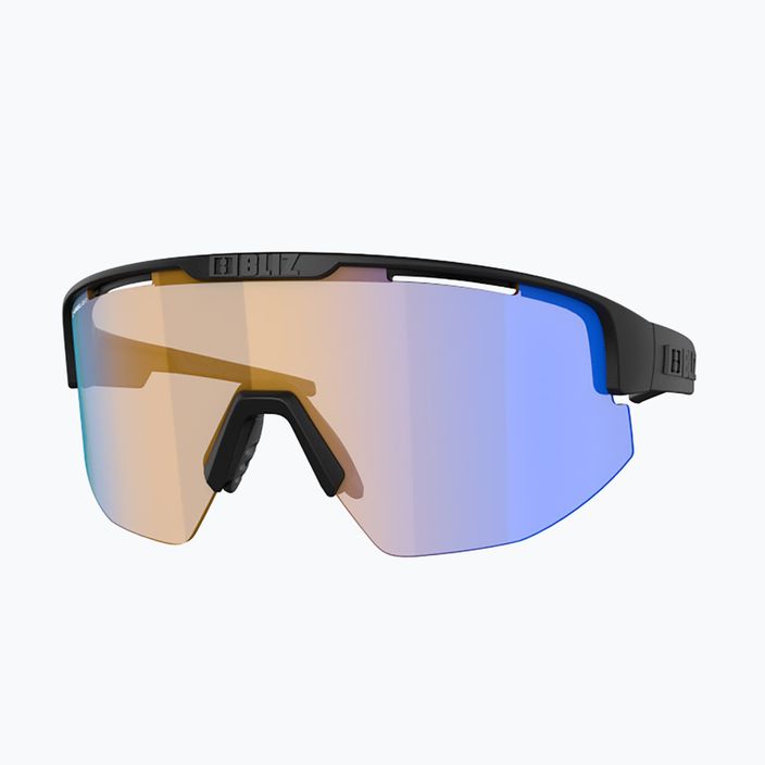 Bliz Matrix Nano Optics Nordic Light matt black/coral/orange blue multi 52104-13N cycling glasses 8
