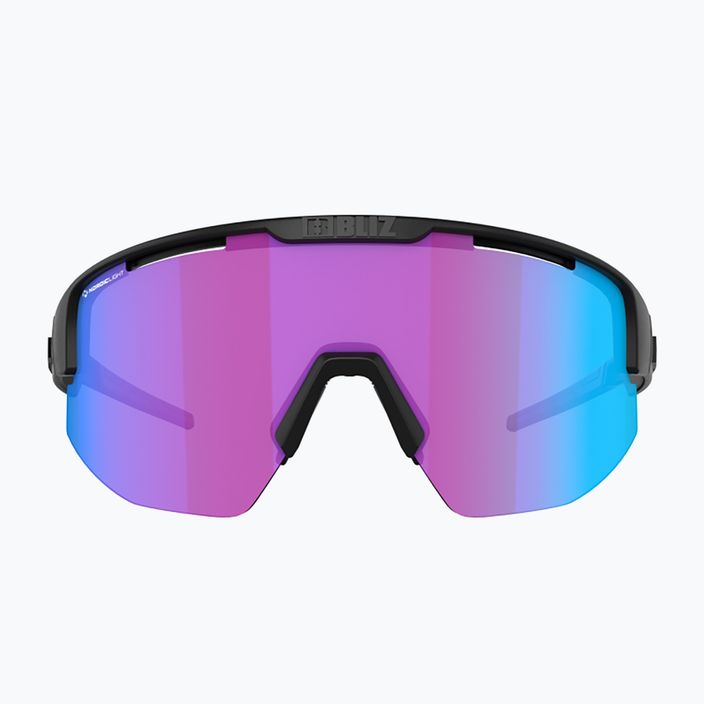 Bliz Matrix Nano Optics Nordic Light S2 cycling glasses matt black/begonia/violet blue multi 4