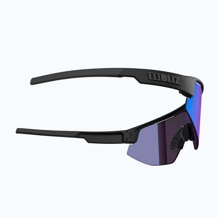 Bliz Matrix Nano Optics Nordic Light S2 cycling glasses matt black/begonia/violet blue multi 6
