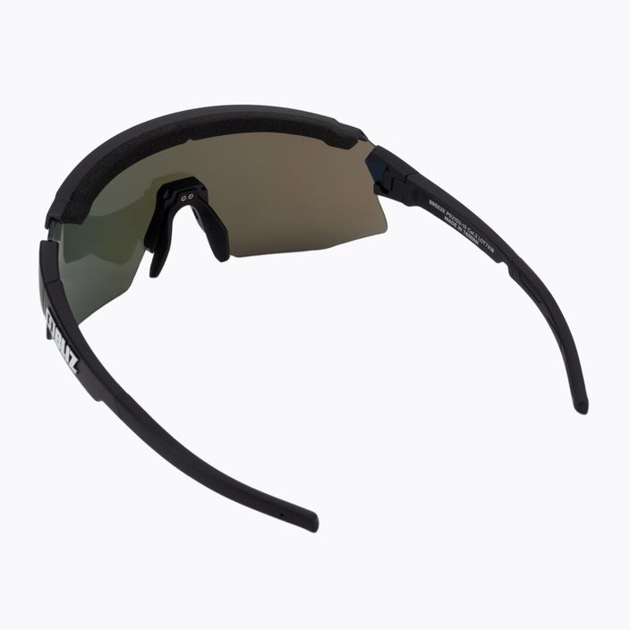 Bliz Breeze S3+S0 matt black/brown blue multi/clear cycling glasses 3