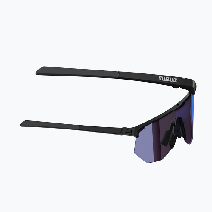 Bliz Hero Nano Optics Nordic Light S2 cycling glasses matt black/light begonia/violet blue multi 5