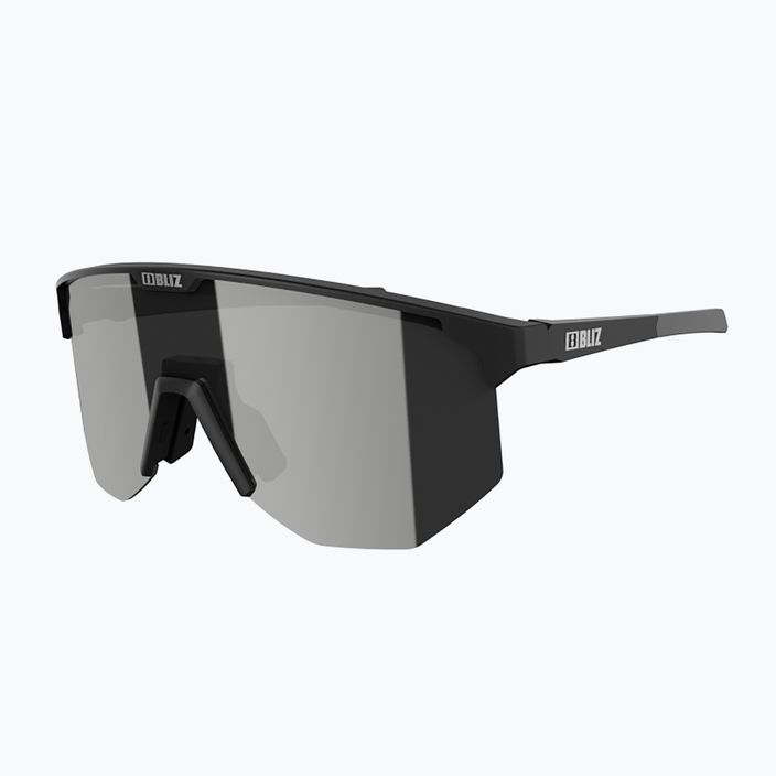 Bliz Hero S3 matt black/smoke silver mirror cycling glasses 3