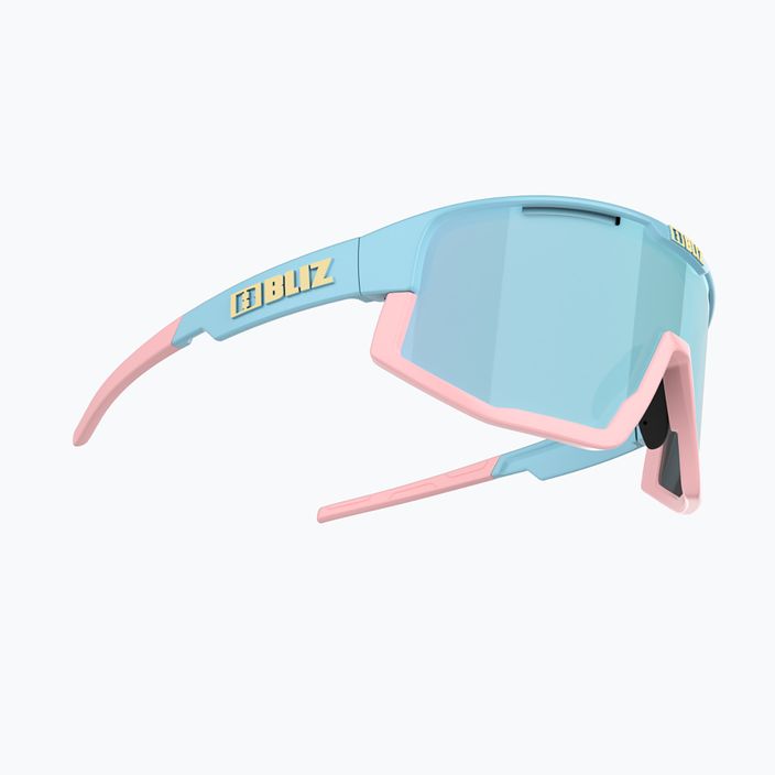 Bliz Fusion Small matt pastel blue/smoke/ice blue multi sunglasses 2