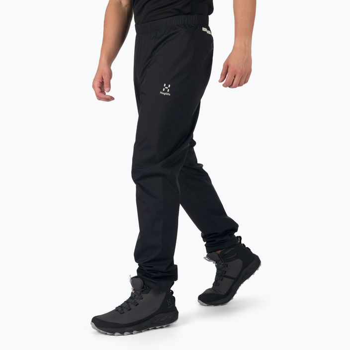 Men's Haglöfs L.I.M Proof membrane trousers black 6045072AT 3