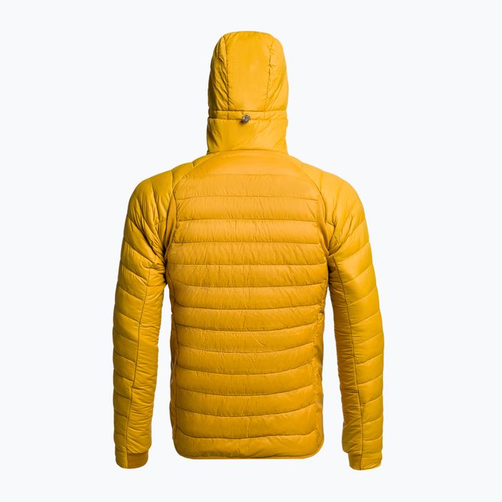 Men's down jacket Haglöfs Spire Mimic Hood yellow 6046764Q4 2