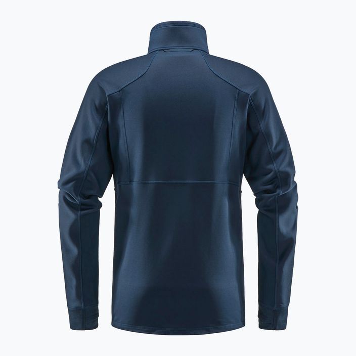 Men's Haglöfs Betula fleece sweatshirt navy blue 6050653N5015 2