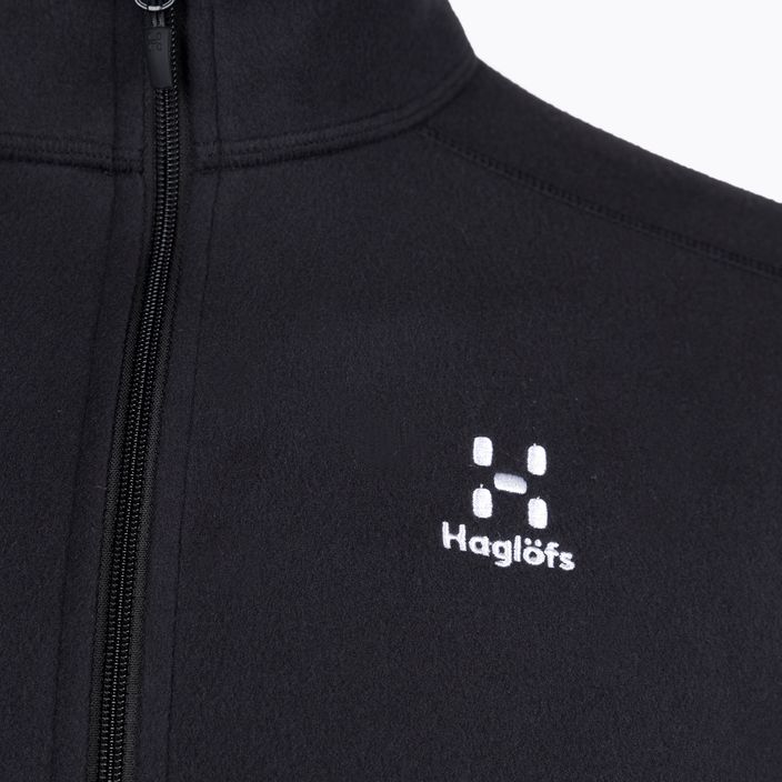 Men's Haglöfs Buteo Mid fleece sweatshirt black 6050732C5015 3