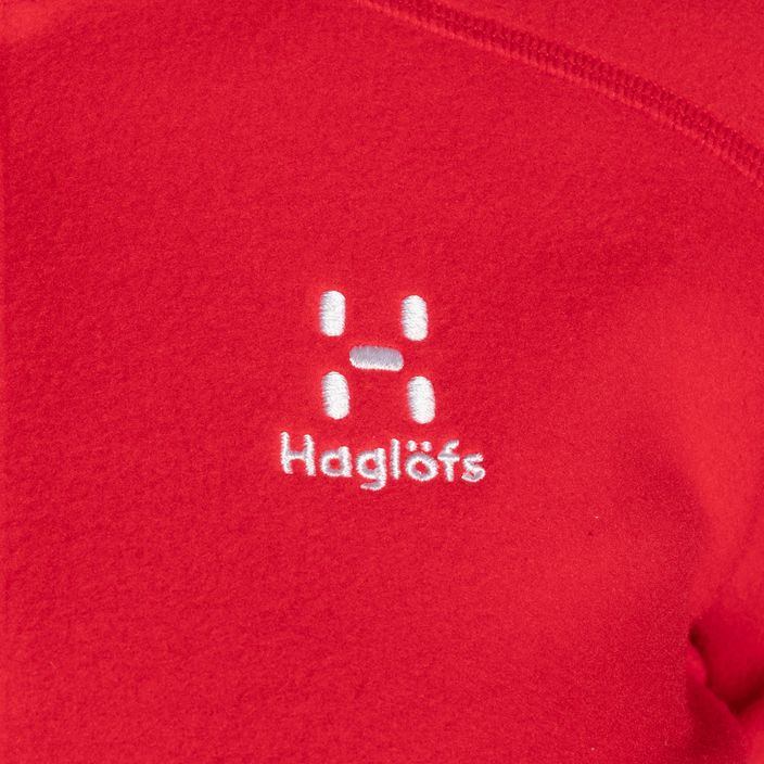 Women's Haglöfs Buteo Mid fleece sweatshirt red 6050744MM010 3