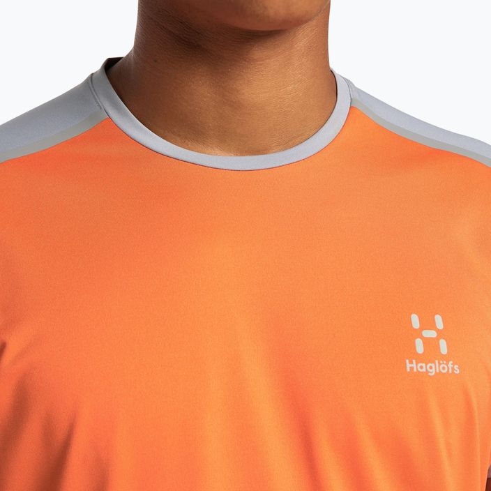 Men's trekking t-shirt Haglöfs L.I.M Tech Tee orange 6052264QY015 3