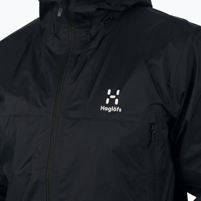 Men's Haglöfs L.I.M GTX rain jacket black 6052322C5015 4