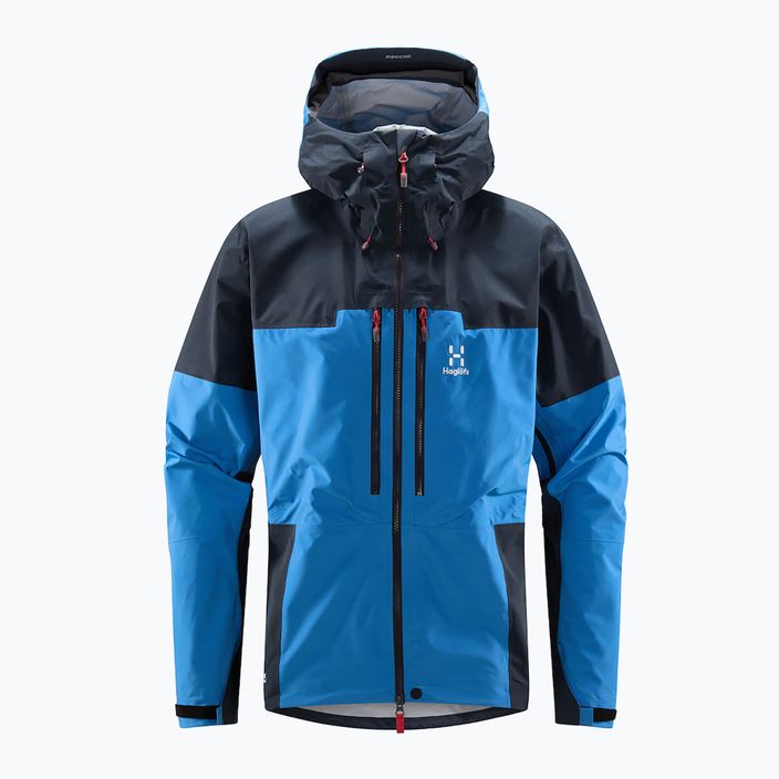 Men's Haglöfs Spitz GTX PRO rain jacket blue 6053904QU015 14