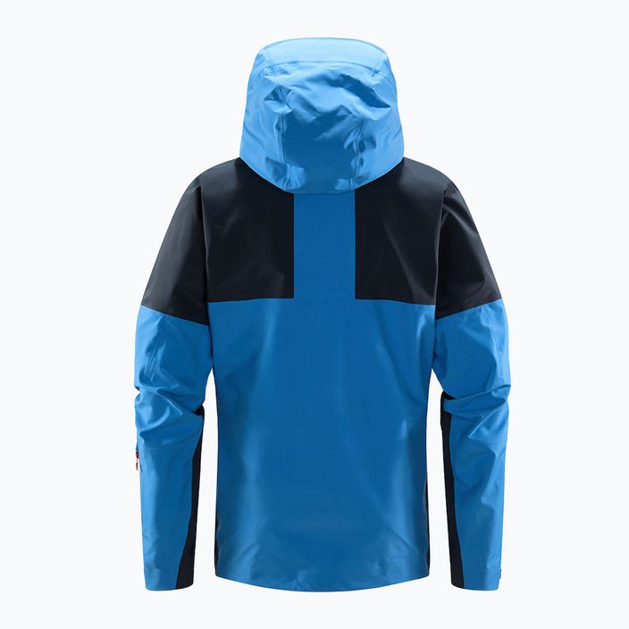 Men's Haglöfs Spitz GTX PRO rain jacket blue 6053904QU015 15