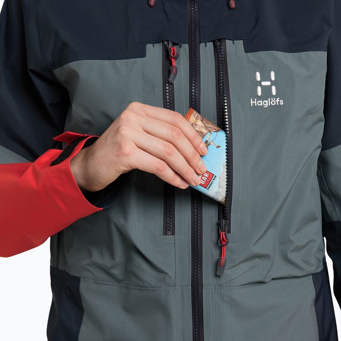 Women's rain jacket Haglöfs Spitz GTX PRO blue 6053914X9015 9