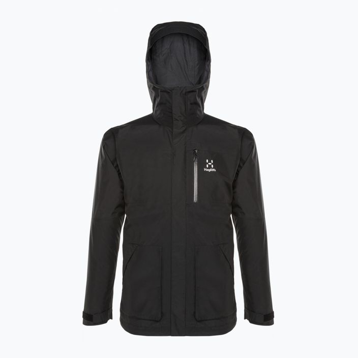 Men's Haglöfs Vide GTX rain jacket black 6054822C5015 2