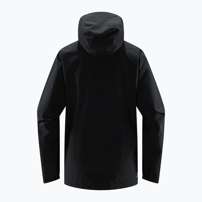 Haglöfs Korp Proof women's rain jacket black 606219 5