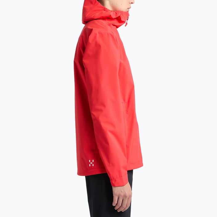 Haglöfs Korp Proof women's rain jacket red 606219 2