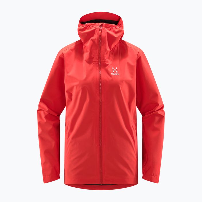 Haglöfs Korp Proof women's rain jacket red 606219 4