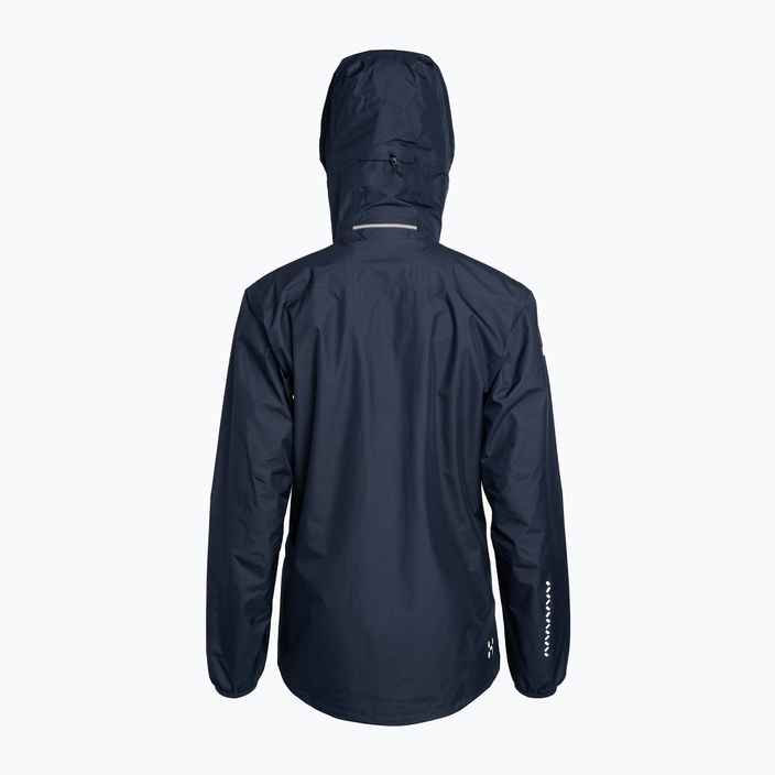 Haglöfs L.I.M GTX women's rain jacket navy blue 607418 7