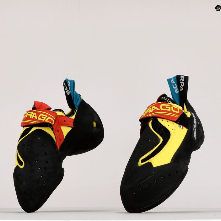 SCARPA Drago yellow climbing shoes 70017-000/1 10