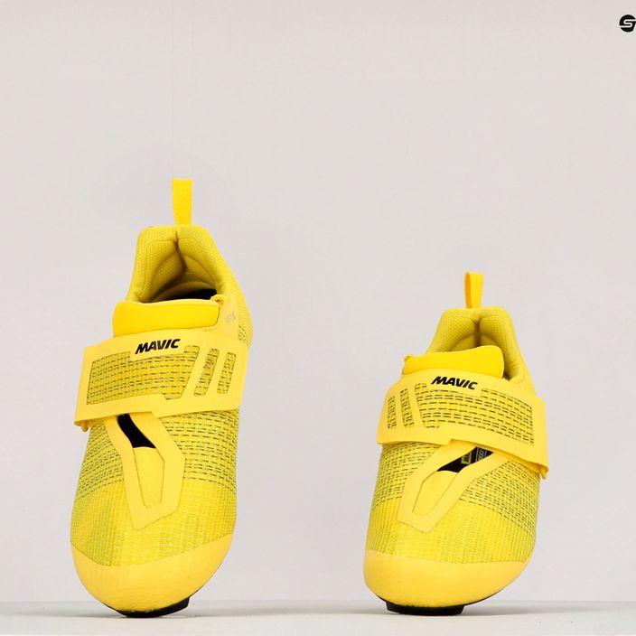 Men's road shoes Mavic Tretry Ultimate Tri yellow L41019300 10