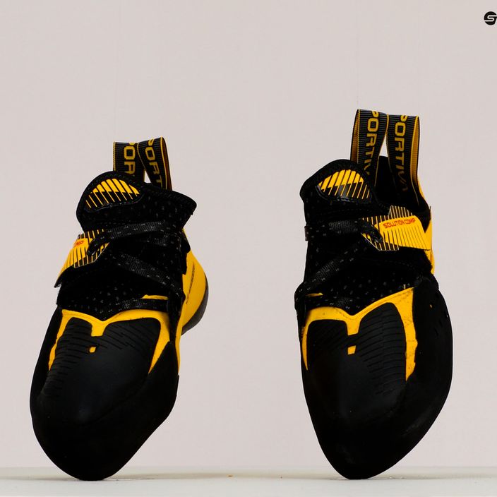 La Sportiva men's climbing shoe Solution Comp yellow 20Z999100 9