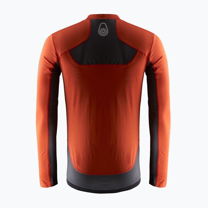 Men's Sail Racing Reference LS Rashguard Longsleeve fiery red 2