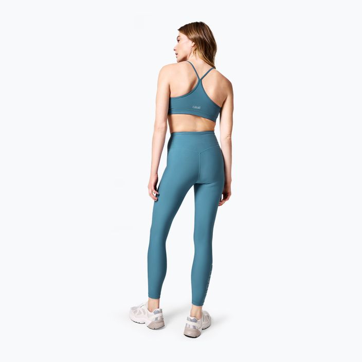 Women's training leggings Casall Graphic High Waist blue 21568 3