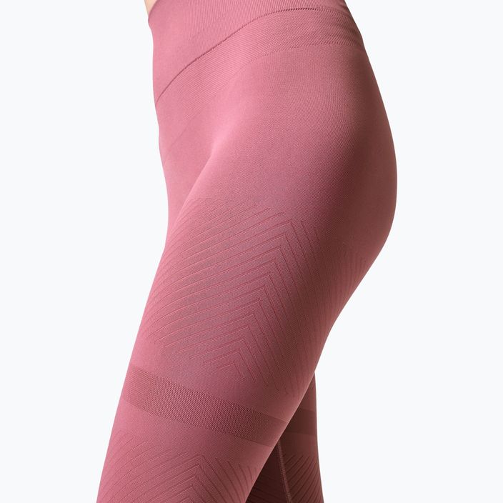 Women's workout leggings Casall Essential Block Seamless High Waist pink 21514 4