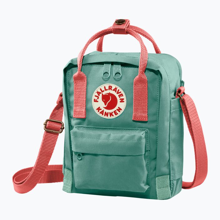 Fjällräven Kanken Sling bag 2.5 l frost green/peach pink 2