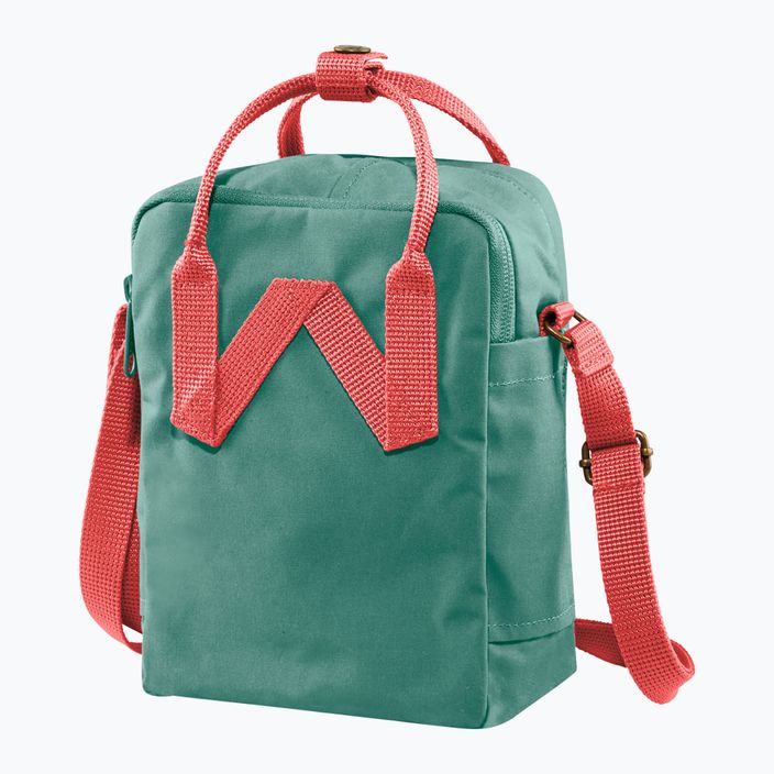 Fjällräven Kanken Sling bag 2.5 l frost green/peach pink 3