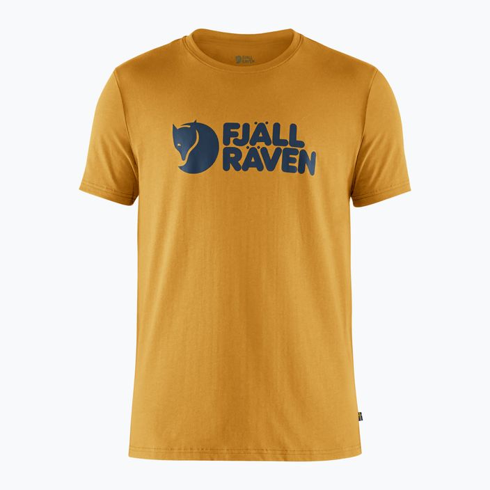 Men's trekking t-shirt Fjällräven Logo ochre