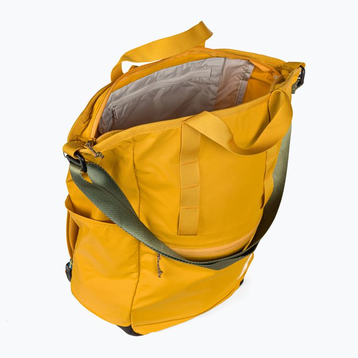 Fjällräven High Coast Totepack 160 hiking backpack yellow F23225 4