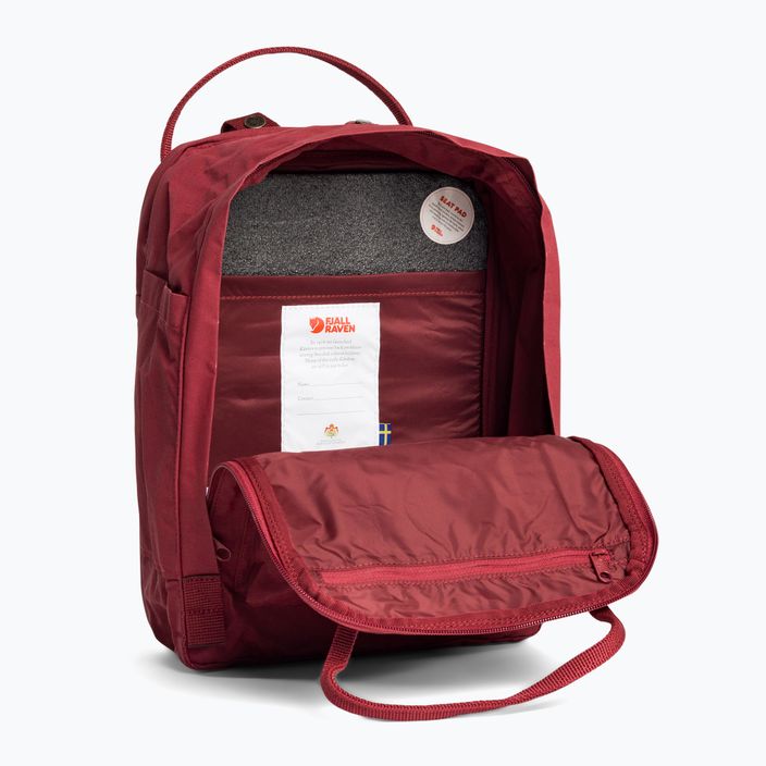 Fjällräven Kanken Laptop 13" hiking backpack 326 burgundy F23523 4