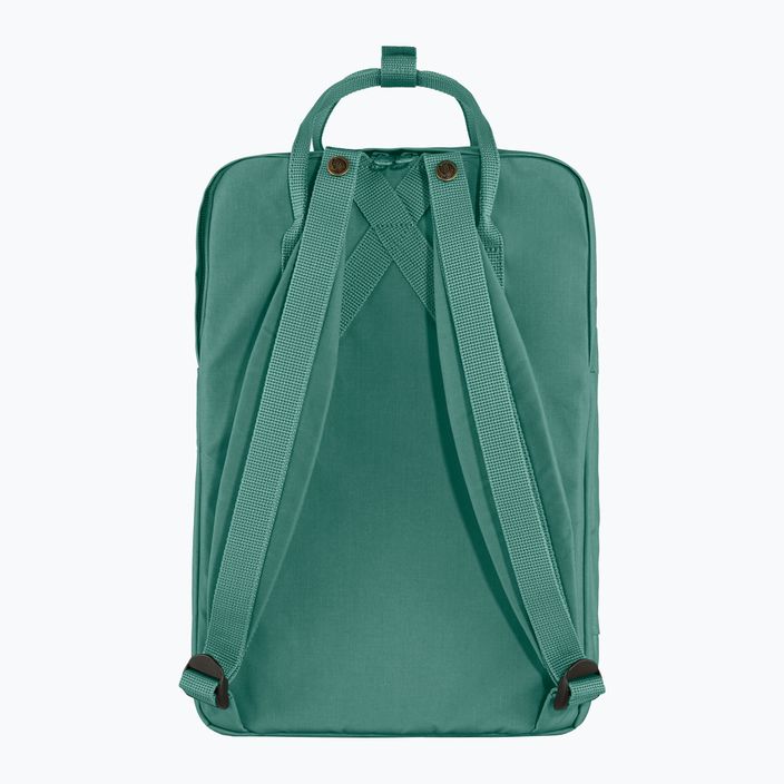 Fjällräven Kanken Laptop 15" hiking backpack 664 frost green F23524 7