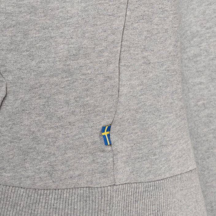 Men's trekking sweatshirt Fjällräven Logo Hoodie grey F84144 4