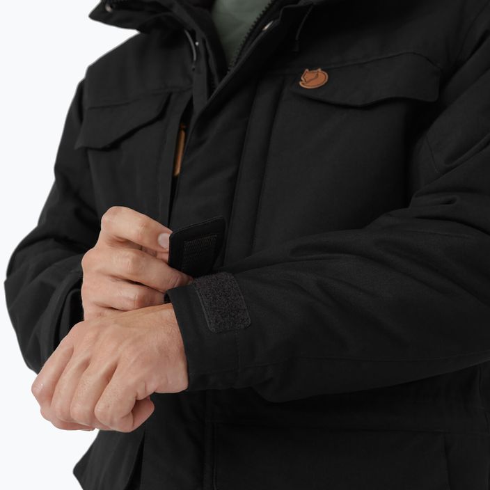 Men's winter jacket Fjällräven Nuuk Parka black F86668 6