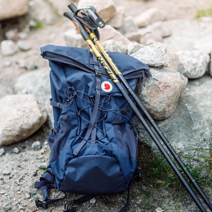 Fjällräven Abisko Hike Foldsack 25 l trekking backpack navy blue F27222 5