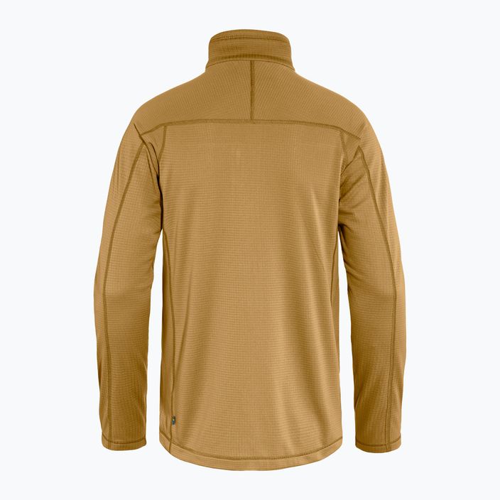 Fjällräven men's Abisko Lite Fleece sweatshirt brown F86971 2
