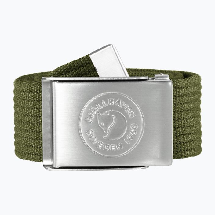 Fjällräven trouser belt 1960 Logo Belt green F86978 3