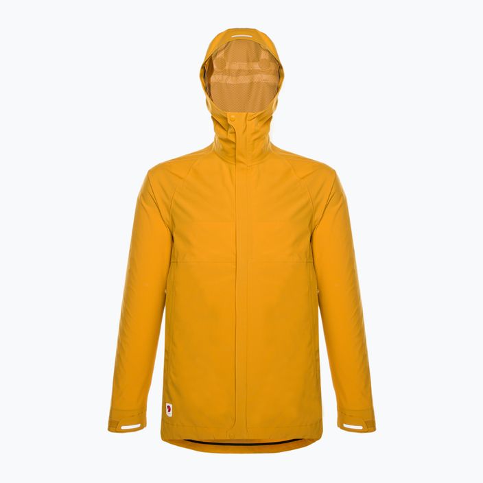 Men's Fjällräven HC Hydratic Trail rain jacket yellow F86984 2