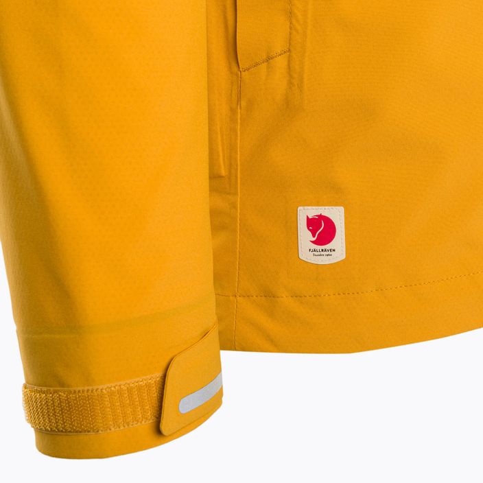 Men's Fjällräven HC Hydratic Trail rain jacket yellow F86984 4