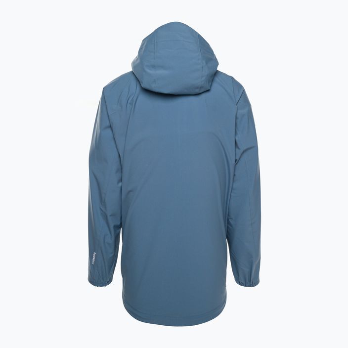Women's rain jacket Fjällräven Vardag Hydratic Anorak blue F87094 11