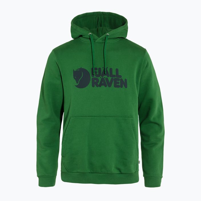 Men's Fjällräven Logo Hoodie palm green