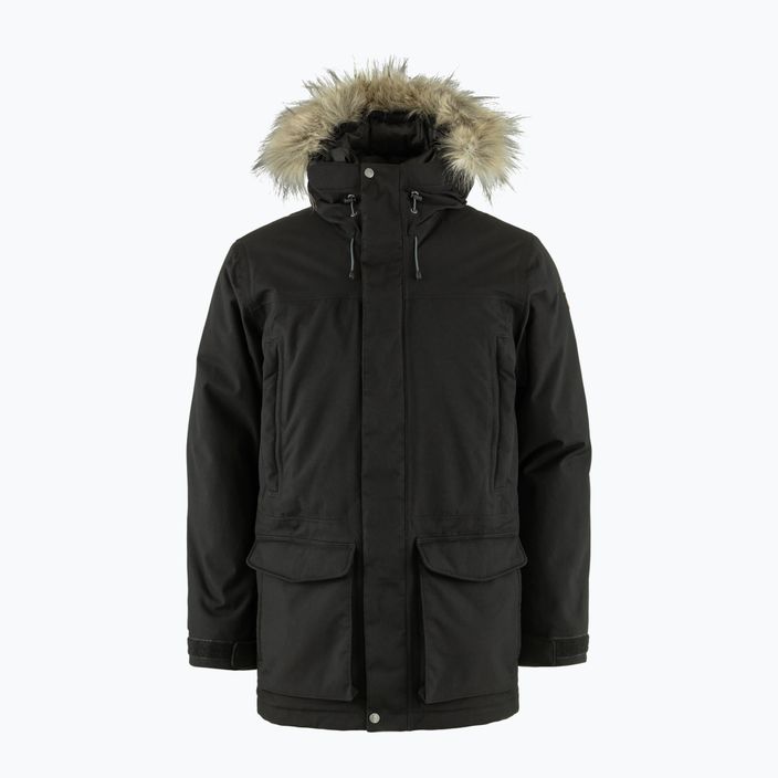 Men's winter jacket Fjällräven Nuuk Lite Parka 550 black 6