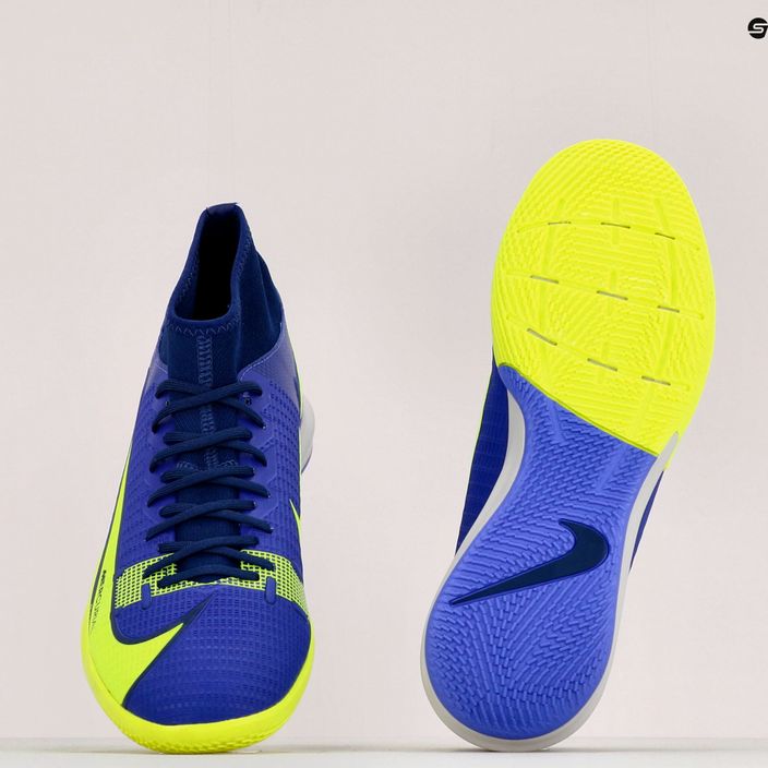 Men's football boots Nike Superfly 8 Academy IC blue CV0847-474 10