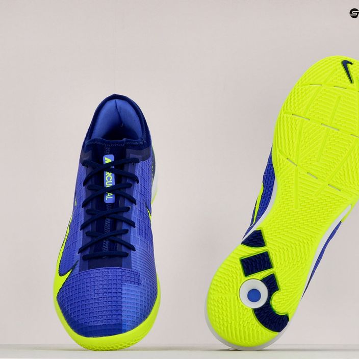 Men's football boots Nike Zoom Vapor 14 Pro IC blue CV0996-574 10