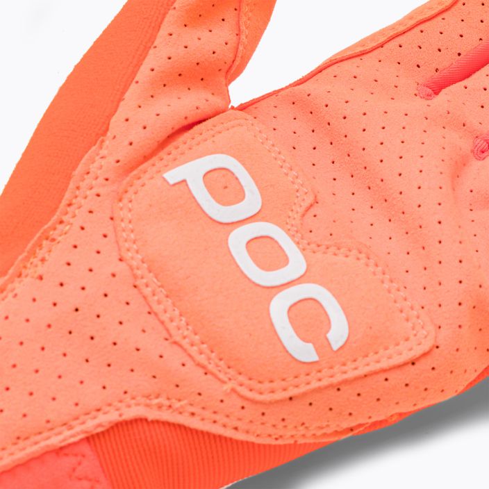 Cycling gloves POC AVIP Long zink orange 5