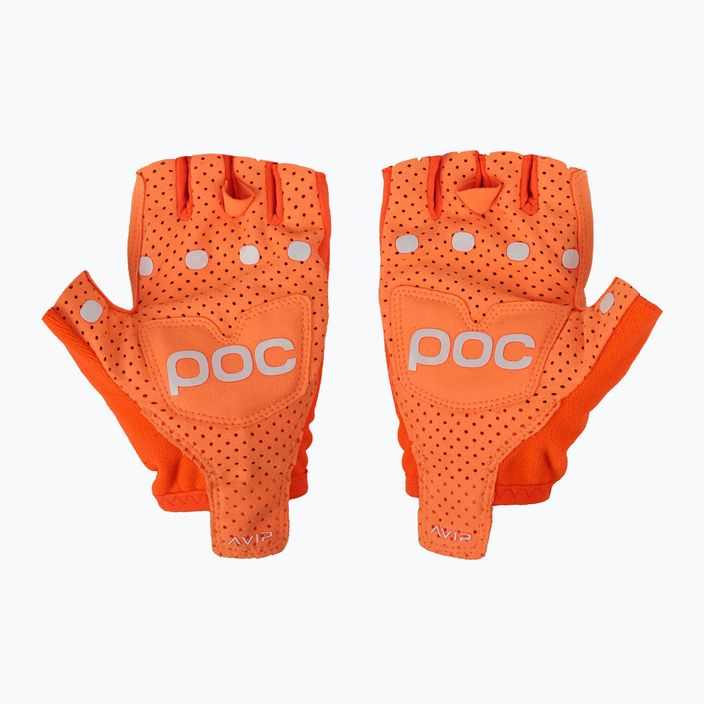 Cycling gloves POC AVIP Short zink orange 2