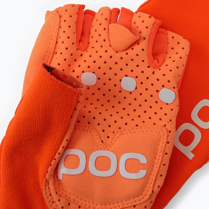 Cycling gloves POC AVIP Short zink orange 3