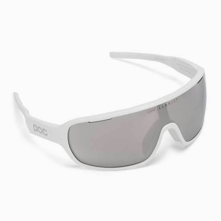 Bicycle goggles POC Do Blade hydrogen white/clarity road silver